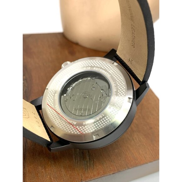 Lacoste Men's Watch 2011383 Automatic Black Dial Leather Band 44mm - Picture 6 of 14